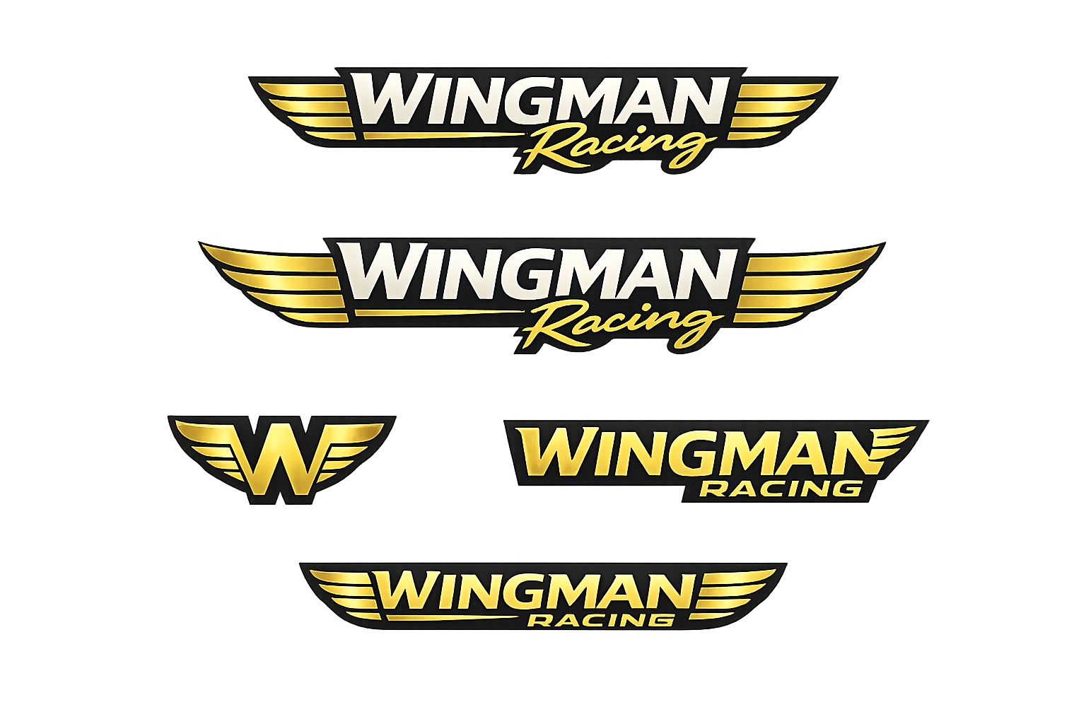 Wingman Racing logo pack